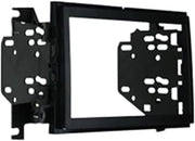 Metra Electronics 95-5822B Double DIN Installation Dash Kit for 2009-2010 Ford F-150 Non-NAV Models with Driver Info Switches in Factory Panel (Matte Black), Apple (955822B)