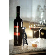 " Moltovino Corkscrew by GEFU – us:one size, Stainless Steel, Black, Model 12860