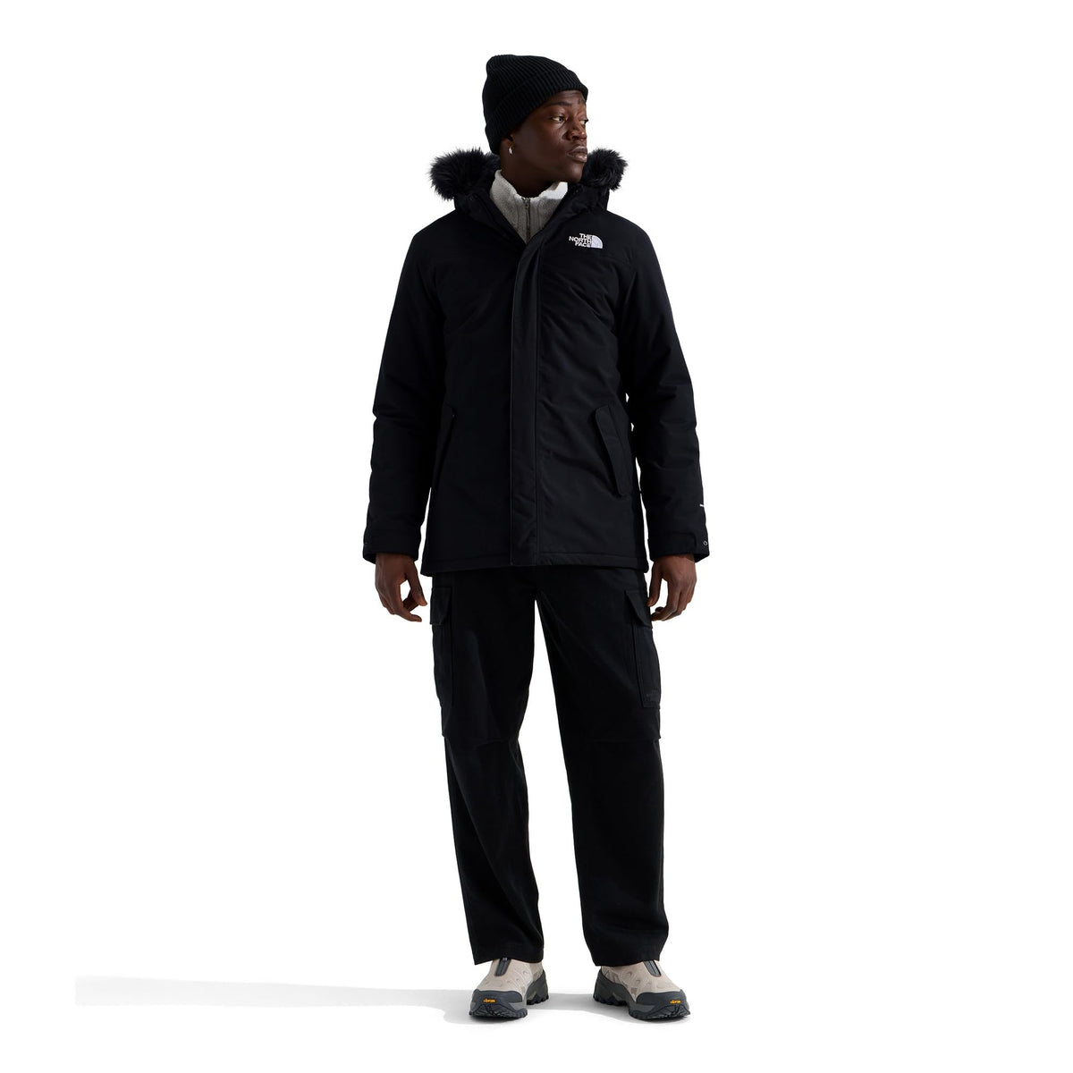 Men's Zaneck Jacket by The North Face – XX-Large, Nylon, Tnf Black/Tnf Black, Model NF0A4M8H