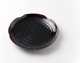 Thunder Group Asian Melamine Temoku Shape Plate 8 1/4 inch