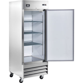 Reach-in Refrigerator by Nexel – 32.25"L x 29"W x 82.5"H, 23.0 cubic_feet, Stainless Steel, Multicolor, Model CFD-1RR-HC