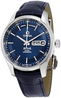 Omega De Ville Annual Calendar Automatic Chronometer Blue Dial Men's Watch 43133412203001