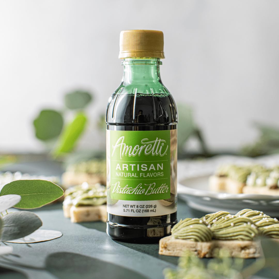 Artisan Pistachio Butter by Amoretti – green