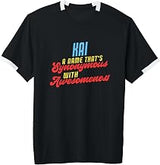 Funny Awesome Kai Saying Name Kai Quote Adult & Youth Soccer Jersey