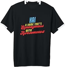 Funny Awesome Kai Saying Name Kai Quote Adult & Youth Soccer Jersey