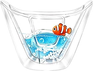 Steering Wheel Aquarium for Car | Dynamic Decoration, Water Globe Insert, Accessories, Fish Tank