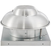 Aluminum Roof Axial Exhaust Fan by Global Industrial – Aluminum, Silver, Model RMD12