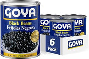 Goya Black Beans, 110 Ounce (Pack of 6)