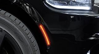 Diode Dynamics LED Sidemarkers compatible with Dodge Charger 2015-2023, Smoked (set)