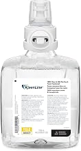 NRG No-Touch Clear & Mild Foam Handwash | 2 Bottles/Case | Spa-Inspired Foam Lather with Moisturizing Formula, 1,200 ml Refills, 7640-02-BCE00YL, Built-In Energy Source