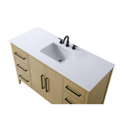 Millie Bathroom Vanity Honey Brown by Lighting Design – Wood, Honey Brown, Model VF29354MHB