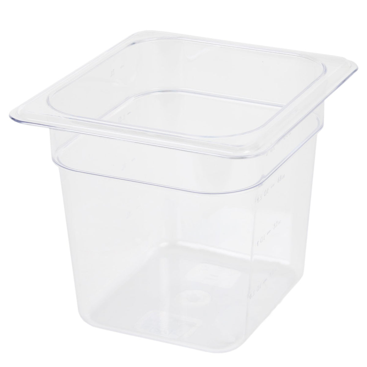 Thunder Group 6-Inch deep / Clear / 6.0 inches Storage & Transport