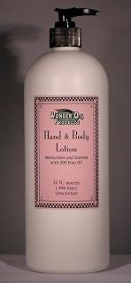 32 fl. ounces 20% Emu Oil Hand and Body Lotion Unscented