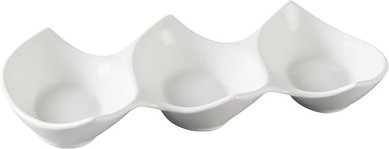 Yanco PS-2111 3-Compartment Plate