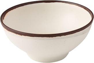 Yanco NA-605 Nature Art Cereal Bowl, 5 1/2"" X 2 1/2"" CEREAL BOWL 16 OZ, Melamine, White, Pack of 48