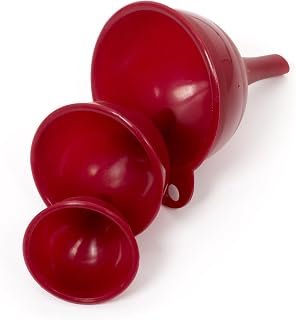 Farberware Classic Funnel Set, Red, Set of 3
