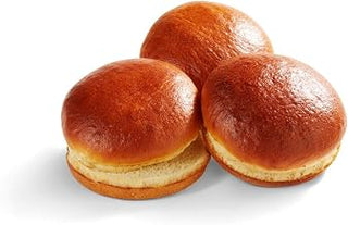 Klosterman Prebake Shine Round Potato Bun, 4.5 inch -- 72 per case.