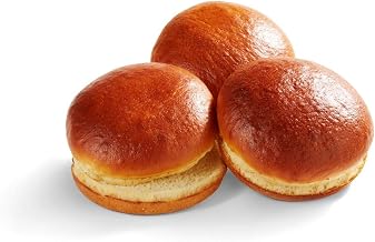 Klosterman Prebake Shine Round Potato Bun, 4.5 inch -- 72 per case.