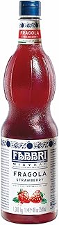 Fabbri Flavoring Syrup, Strawberry, 33.8oz (1L) | Made in Italy