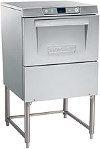 Hobart LXGEPR-1 Stand Alone/Floor Model Glasswasher Low Temp Approximately (30) racks/hour 20" x 20" Straight In