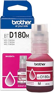 Brother Genuine BTD180M High Yield Magenta Ink Bottle