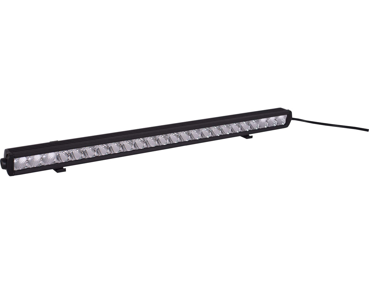 Buyers Products 32 Inch 6480 Lumen LED Clear Combination Spot-Flood Light Bar by Buyers Products Company – 32 Inch, Aluminum, Solid Black, Model 1492183