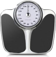 Mechanical Bathroom Scale, High Precision Body Weight Scale, Anti-Skid Sturdy Metal Platform, Oversized Dial, No Battery Required, Accurate Weight Measurement