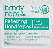 Diamond Wipes Handynaps Refreshing Hand Wipes, Alcohol-Free, Chemical-Free, 100 Count