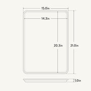 Nordic Ware Big Sheet / Aluminized Steel / 1 Baking & Cookie Sheets