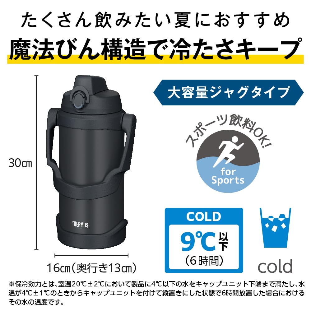 THERMOS 67.6 Ounces / black jade / 2000.0 milliliters Thermoses
