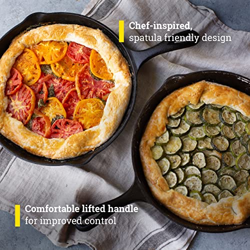 Lodge 12" (Pack of 1) / Black / 5.0 quarts Skillets