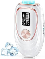 Laser Hair Removal for Women & Men, At-Home IPL Device with Ice Cooling