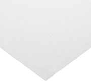 Linen-Like Folded Tablecover by Hoffmaster – 50 inches x 108 inches, Linen, White, Pack of 24, Model 210441