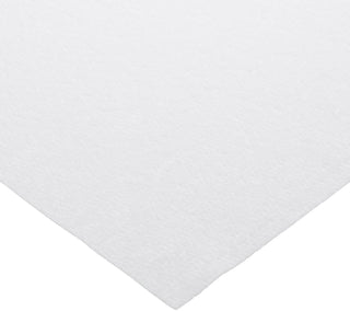 Linen-Like Folded Tablecover by Hoffmaster – 50 inches x 108 inches, Linen, White, Pack of 24, Model 210441