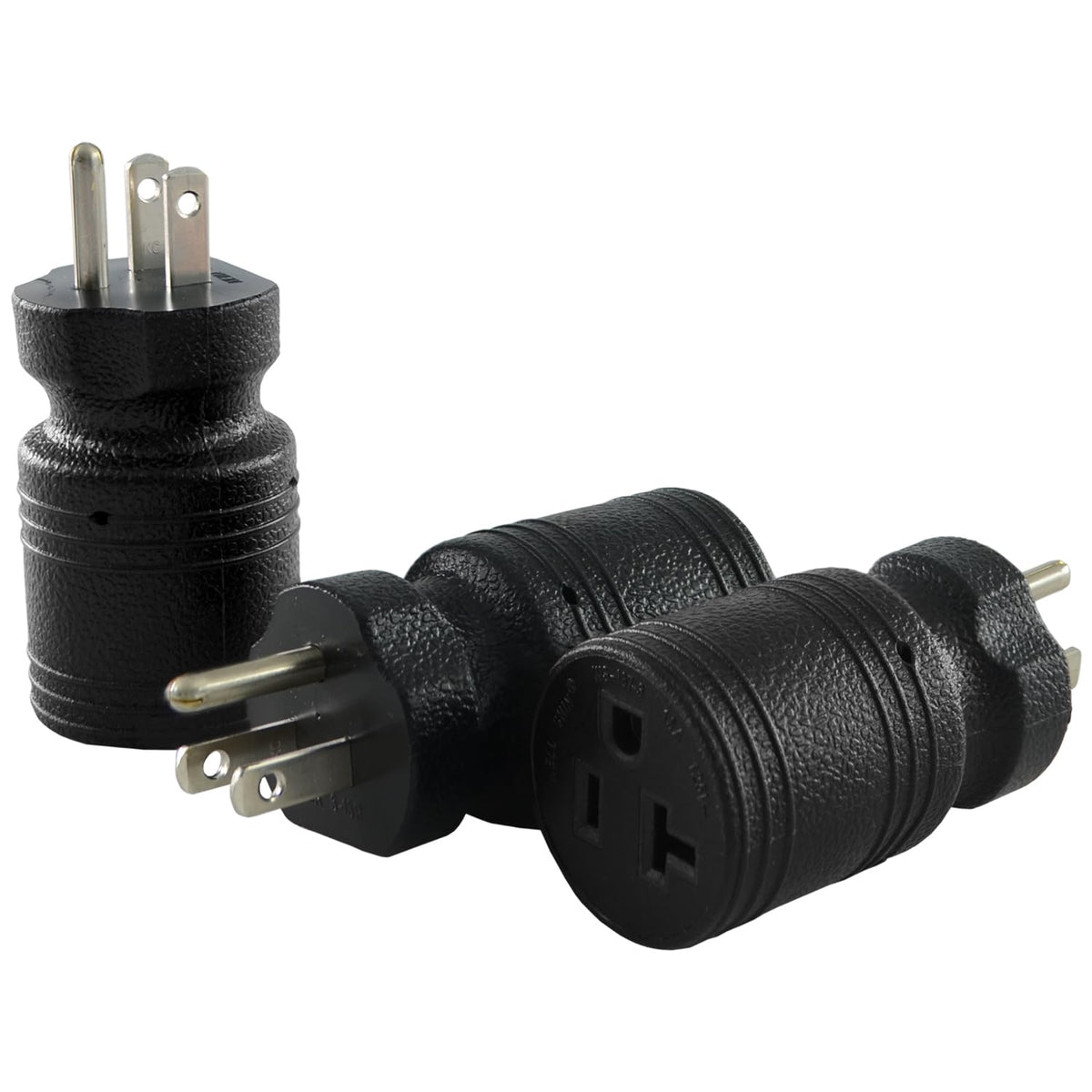 Conntek 3 - Pack / Black / 1 Adapters