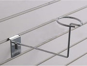 Slatwall Hat Display Chrome
