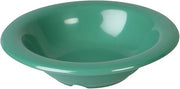 Thunder Group Color green melamine dinnerware collection 6 inch salad bowl - 8 oz, comes in dozen