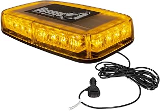 Buyers Products 8891040 Amber LED Mini Strobe Light Bar, 11 Inch Truck