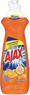 Ajax 44633 Dish Detergent, Orange Scent, 14 oz Bottle, 20/Carton