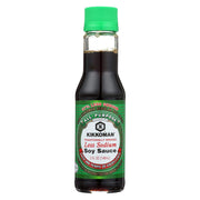 Less Sodium Soy Sauce by Kikkoman – 5 Fl Oz 12 Count, No Color