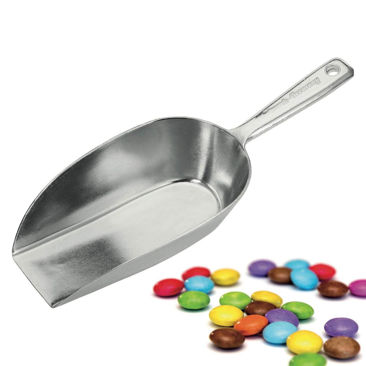 Scoop, 75 mL/2.54 oz capacity, Silver by Westmark – 75 mL/2.54 oz capacity, 75 milliliters, Aluminum, Silver, Model 91212291