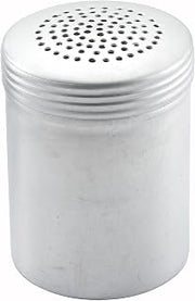 Winco 10 oz Aluminum Dredge Handle-free | Great for Flour, Sugar, Spices and Baking Prep