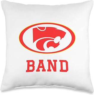 Carlisle High School Wildcats Band Throw Pillow