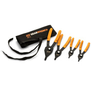 GEARWRENCH 4 Piece Convertible / Black / 1 Snap-Ring Pliers
