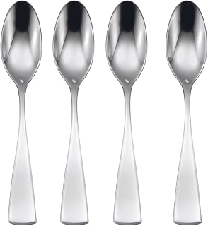 Oneida Curva Dinner Spoons, Set of 4