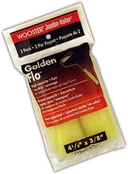 Wooster Brush R239-4 Super/Fab Roller Cover, 3/8-Inch Nap, 4-Inch , Yellow