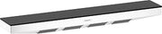 hansgrohe Rainfinity Shoulder Shower 500 mm with 1 Jet Type and Shower Shelf Matte White