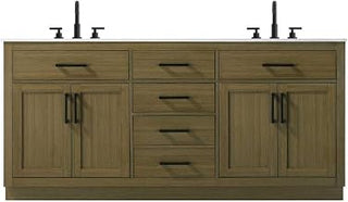 Alden Bathroom Vanity Chestnut Brown