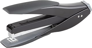 Swingline Stapler, SmartTouch Desktop Stapler, Reduced Effort, 25 Sheets, Full Strip, Black/Gray (S7066503)