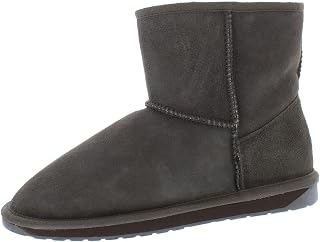 EMU Stinger Mini Australian Sheepskin W10003-CHOC Women, Color: Grey